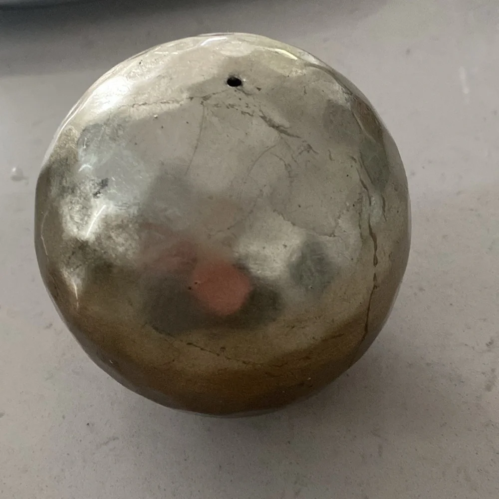 Pier 1 Hammered Copper Decorative Sphere‎